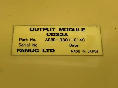 USED FANUC A03B-0801-C140