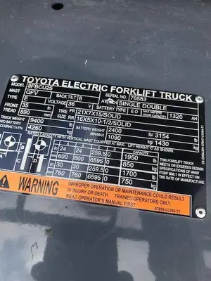 Used 2018 TOYOTA 8FBCU25 Misc Forklifts Illinois US | Somerset Equipment Sales #1543070
