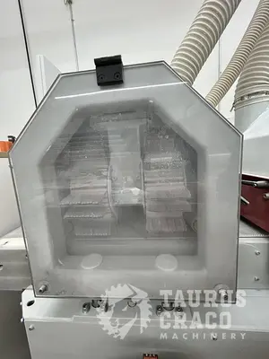 Used 2021 ALPHA BRUSH INFINITY 2 HEAD BRUSH SANDER 1000MM Denibbing Sanders Ontario CA | Taurus Craco Machinery Inc #1280167