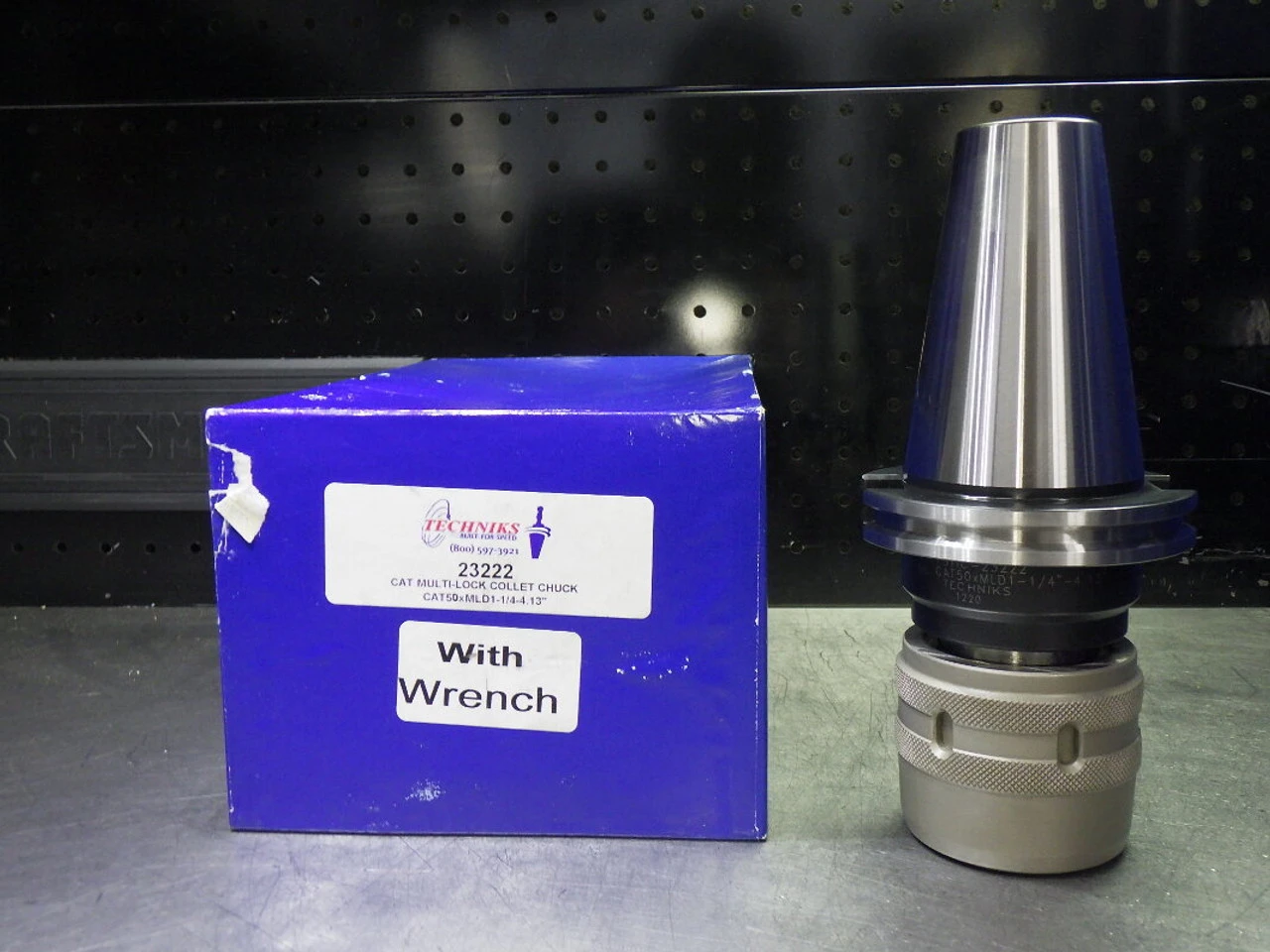 Techniks CAT50 1.25" Power Milling Chuck 4.13" Pro 23222 (LOC104)