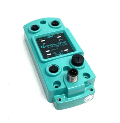 USED PEPPERL+FUCHS RFID EVALUATION UNIT IDENTCONTROL COMPACT CONTROL INTERFACE