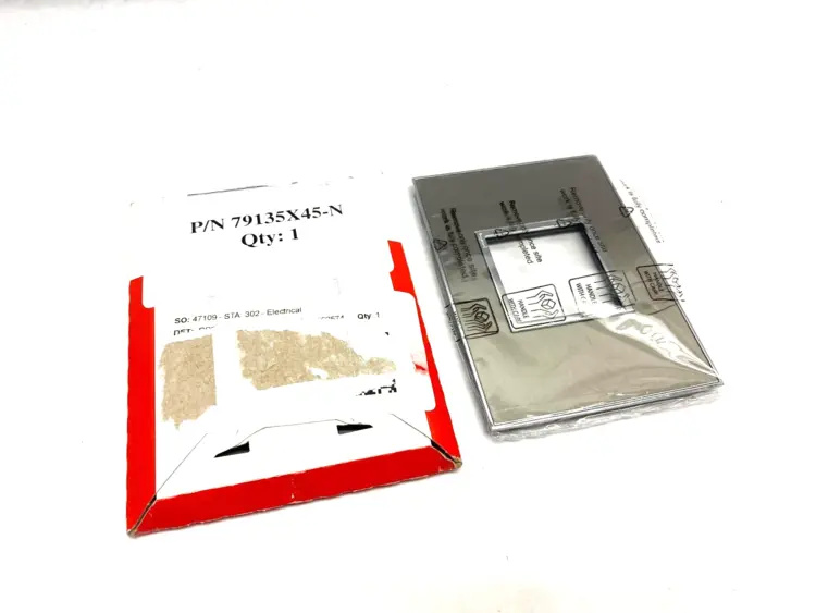 New | in-Stock Legrand Arteor Stainless Steel Plate Module Electrical Fittings Michigan US | Maverick Industrial Sales #1392843