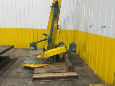 15 HP G&P MODEL 4168 4" X 168" BELT GRINDER: YOBRO #24126