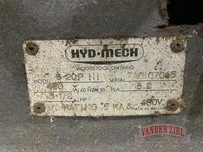 Used HYD-MECH S-20P SERIES III Horizontal Band Saws Michigan US | Vander Ziel Machinery Sales #480504