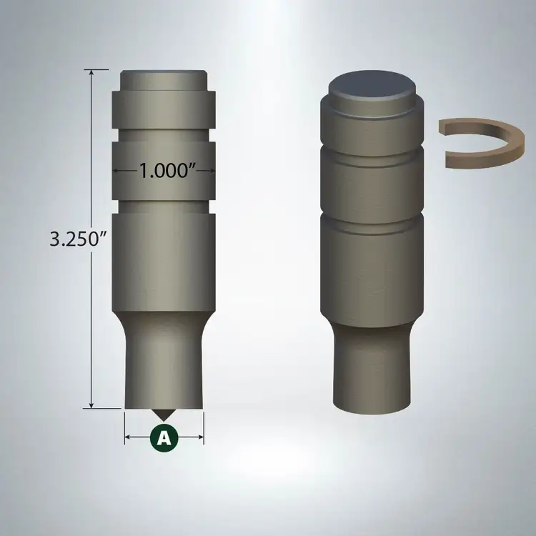 CLEVELAND PUNCH & DIE SR20KP040125* Punches | Punch Press and Shear