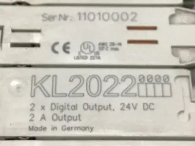 USED BECKHOFF KL2022
