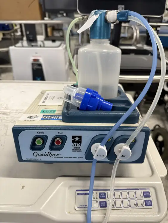 Used AMERICAN OPTISURGICAL QUICK RINSE SYSTEM Lab Washers Texas US | PT Medical Technologies #1458443