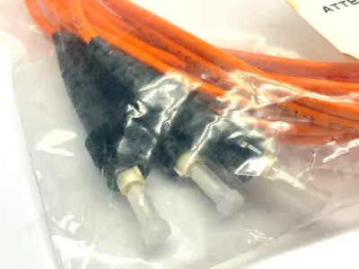 173135 | Anixter  Fiber Optic Cable 62.5/125 ST ST DPX 4m - New