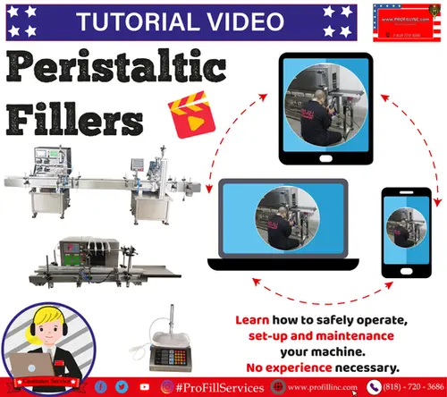 Tutorial Video (Peristaltic Fillers)