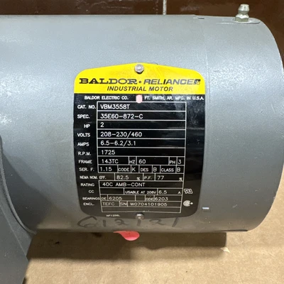 NEW Baldor VBM3558T 76BK3100BPF