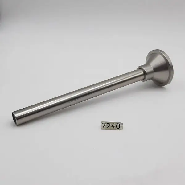 NOZZLE/HORN ALL S/S, SHORT, A˜EXT.45/64" (0.709") A— A˜INT.19/32" (0.591"), USEABLE_LONG=8" TUBE