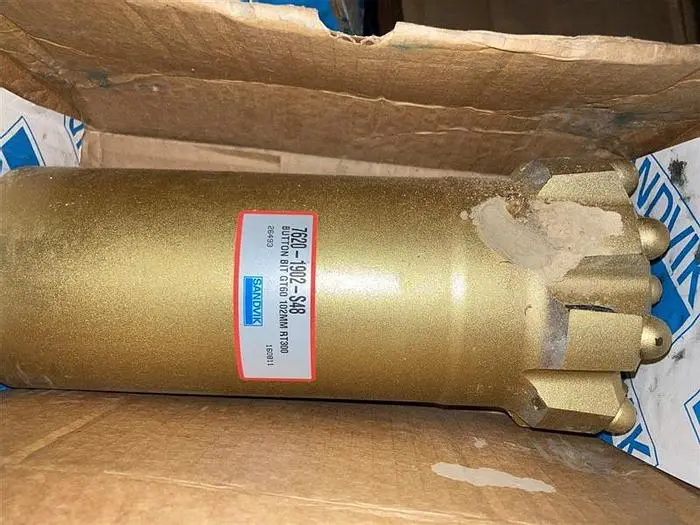 New | in-Stock SANDVIK GT60 BUTTON BIT Construction Equipment Parts Pennsylvania US | East West Machinery & Drilling #1415601