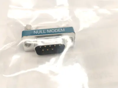 DMA060MF | L-Com  Slimline Null Modem Adapter, DB9 Male To Female LOT OF 2 - New Other