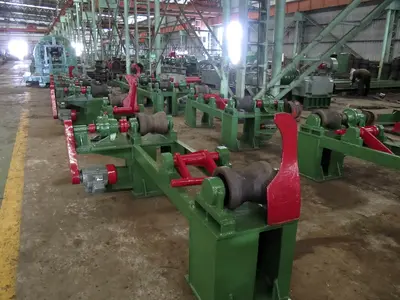 Used 2007 Shijiazhuang Bearing / Shenyang Xinruite Φ140 + Φ245 ERW Tube Mill Package with ZJY180 Slitter Tooling & Accessories (Other) Texas US | Machine Tool Bids #1142315