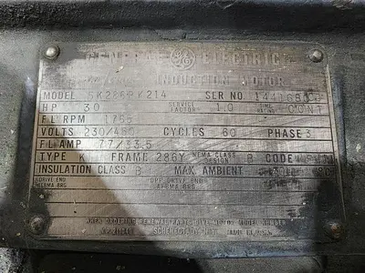 USED GENERAL ELECTRIC 5K286PK214