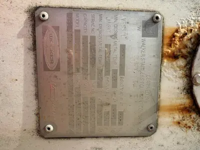 USED 2005 WALKER STAINLESS 10,000 GALLON