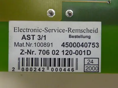 USED AEG 70602120B600