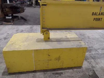 8,000 LBS X 30' SELF LEVELING BUSHMAN SPREADER BAR / LIFTING BEAM: STOCK #21348