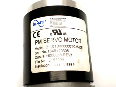 Used SL-MTI, Torque Systems 2110T0000000TCM-DE Servo Motors Michigan US | Maverick Industrial Sales #1389205
