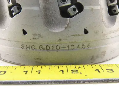 Dijet SMC 6.010-10456 6" Indexable Face Mill Cutter 1-1/2" Arbor 10 Flute