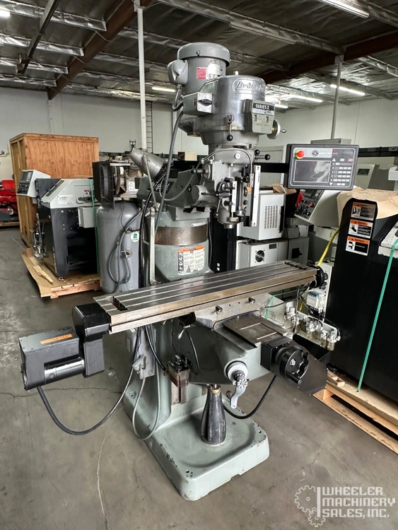 BRIDGEPORT SERIES 1 2HP 9"x48" MILLING MACHINES, VERTICAL | Wheeler Machinery Sales