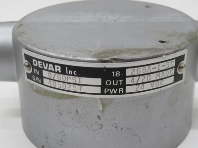 Used DEVAR _UNKNOWN_ Industrial Controls | OCO Industrial #1737732