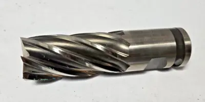 Niagara Cutter End Mill HSS 79343 HSCO 6 Flute M-42 CC Combo Shank USA New 2"