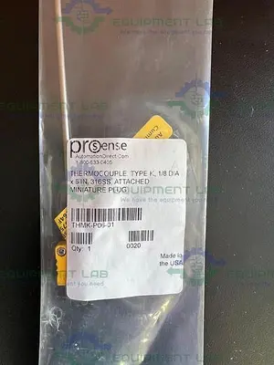 USED LOT OF 5 - PROSENSE THMK-P06-01 THERMOCOUPLE,  1/8 DIA X 6" TEMPERATURE SENSOR