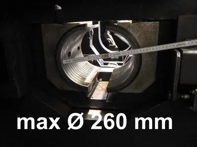 USED SMFI INTER HYDRO CNC FRICTION WELDING LATHE