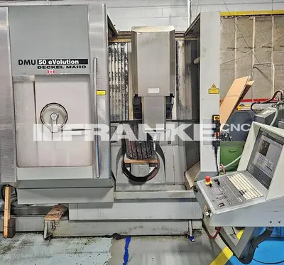 Used 2000 DMG MORI DECKEL MAHO DMU 50 EVOLUTION Vertical Machining Centers (5-Axis or More) | FRANKE CNC, LLC #1382647