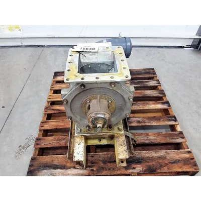 Used 8" Barr & Murphy LTD Stainless Steel Rotary Valve