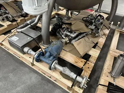 USED 2020 DC NORRIS LTD. 600 GALLON HEMISPHERICAL KETTLE (SCRAPE)