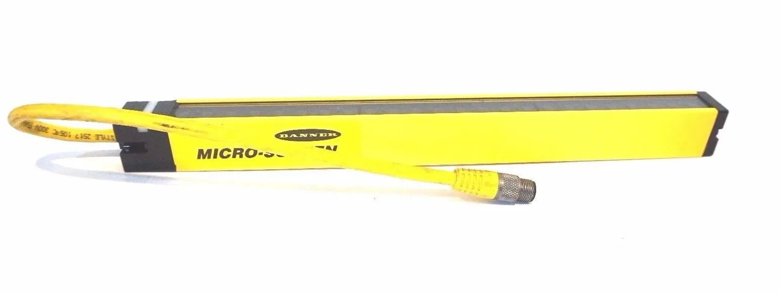 NEW BANNER ENGINEERING USE1224YP2 LIGHT CURTAIN