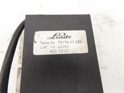 Linde 79174 01 236 Forklift Voltage Transformer Module Removed From E18C-02