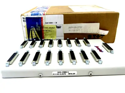 NEW ROCKETPORT 94100-2 INTERFACE CONVERTER 16 PORTS RS232 941002