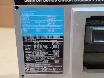 NEW SIEMENS LD63F600