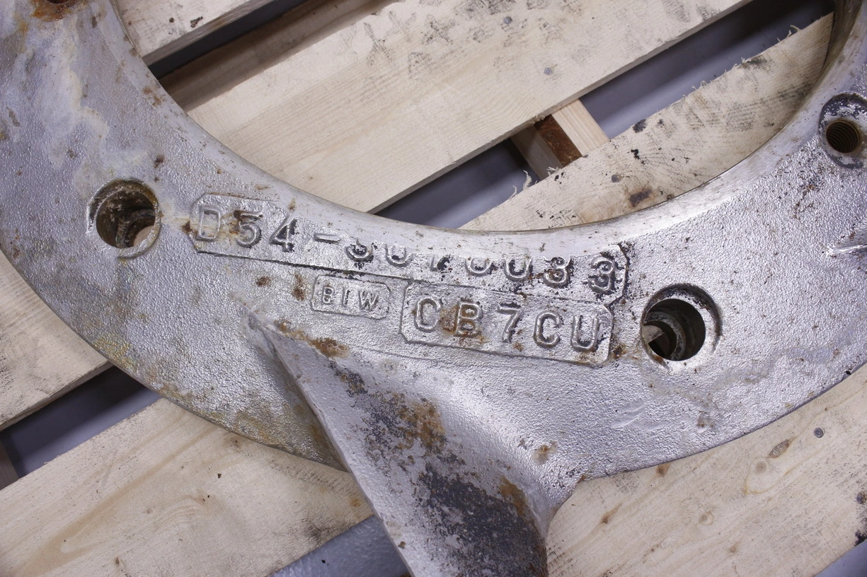 Beloit model 3396 Shark Pulper Rotor 6 vane 43" Diameter