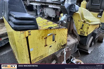 Used 2002 WACKER RD11A Single Drum Rollers New Jersey US | Proxy Equipment #1385338