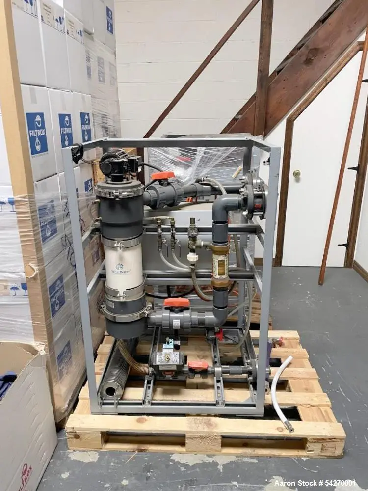 Used Spiral Water Technologies FS1-200 Automated Wastewater Filter System | Self-Cleaning | 316L SS Element | 99% Recovery