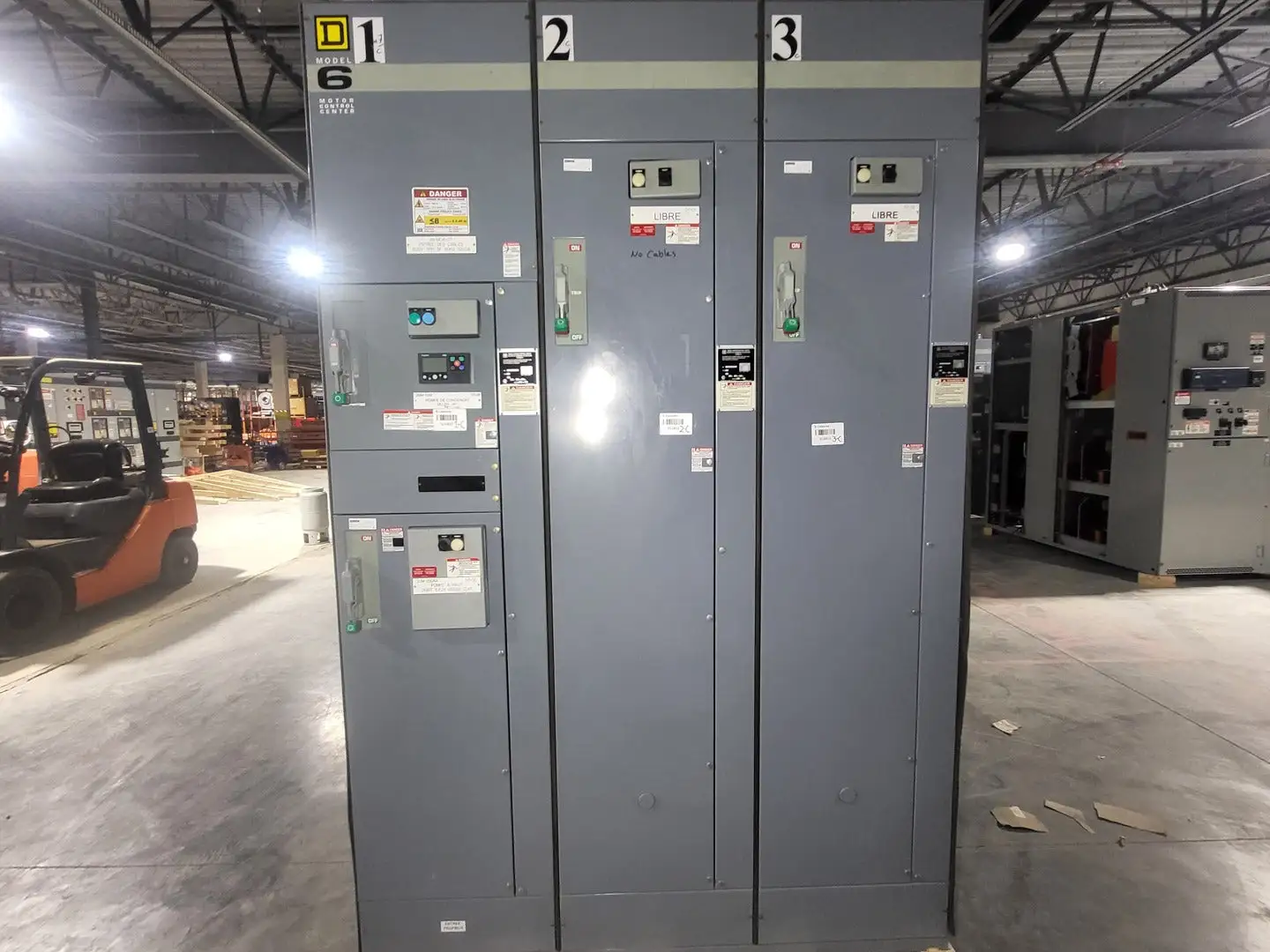 USED SQUARE D MODEL 6