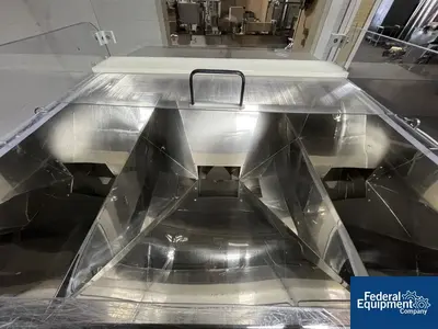 USED Ackley Ackley Ramp Printer, 01481-00158 with Feeding System with Eriez D30A