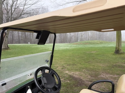 (1) 2017 E-Z-Go golf cart with a Kawasaki gas engine, model 625111G01, does not include Club canopy,...