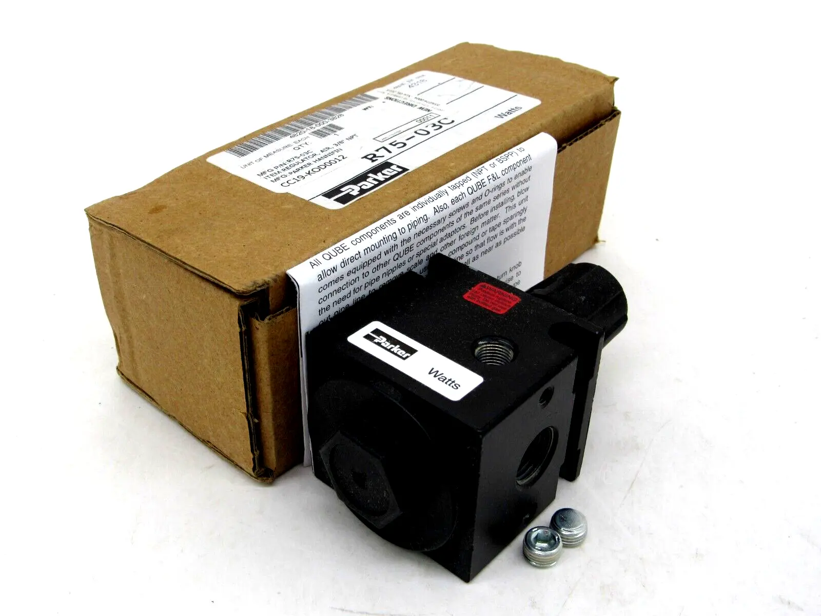 NEW PARKER R75-03C AIR REGULATOR R7503C