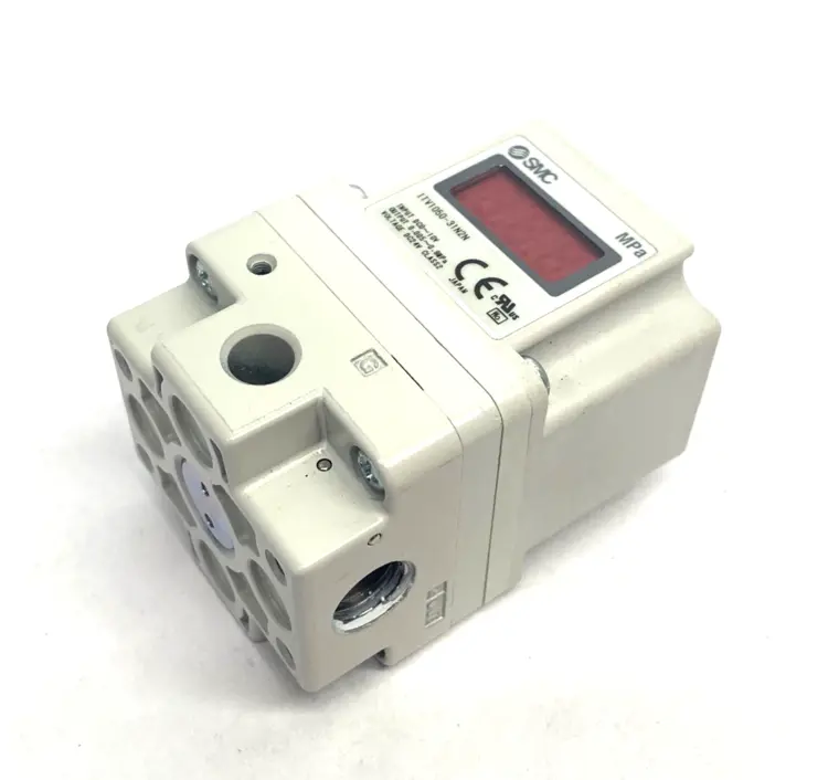 Used SMC Electro-Pneumatic Regulator, 1/4" NPT Ports Air Pressure Regulators Michigan US | Maverick Industrial Sales #1407073