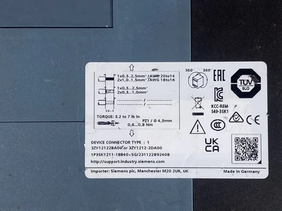 Used Siemens 3SK1211-1BB40 Relays & Switches California US | Heavy Wall Consulting #1310627