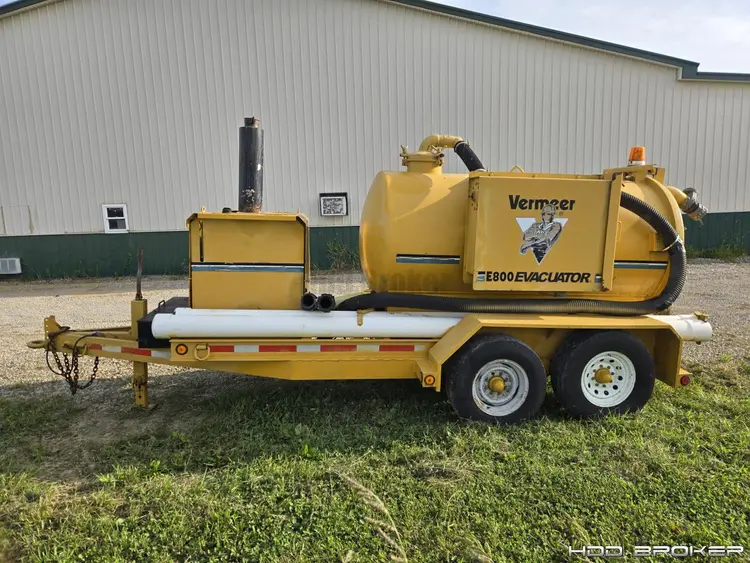 Used 2001 VERMEER 2001 VERMEER E800 Vacuum Trailers Florida US | HDD Broker #1346723