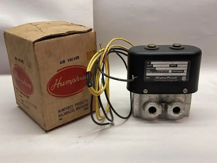 New | in-Stock HUMPHREY 250-4E2 CD Solenoid Valves Ohio US | Surplus Asset Holdings #1365739