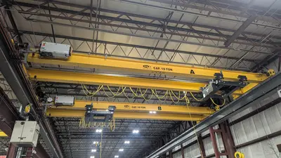R&M 10 Ton Cranes - Overhead, Bridge | Highland Machinery & Crane (2)