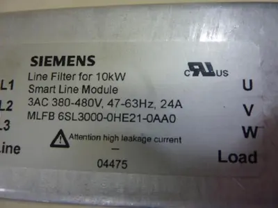USED SIEMENS 6SL3 000-0HE21-0AA0