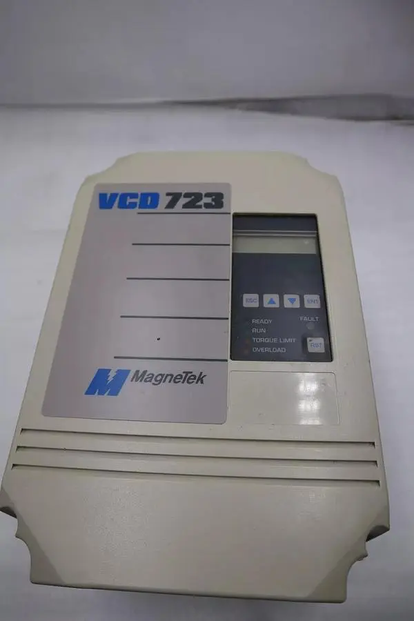 MAGNETEK 53SW2003-0000 VCD 723 3 PHASE AC DRIVE/45SW0000-0000 3HP STOCK 4777